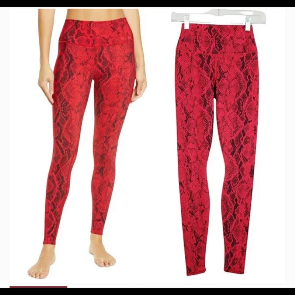 Alo Vapor High Waist Snake Print